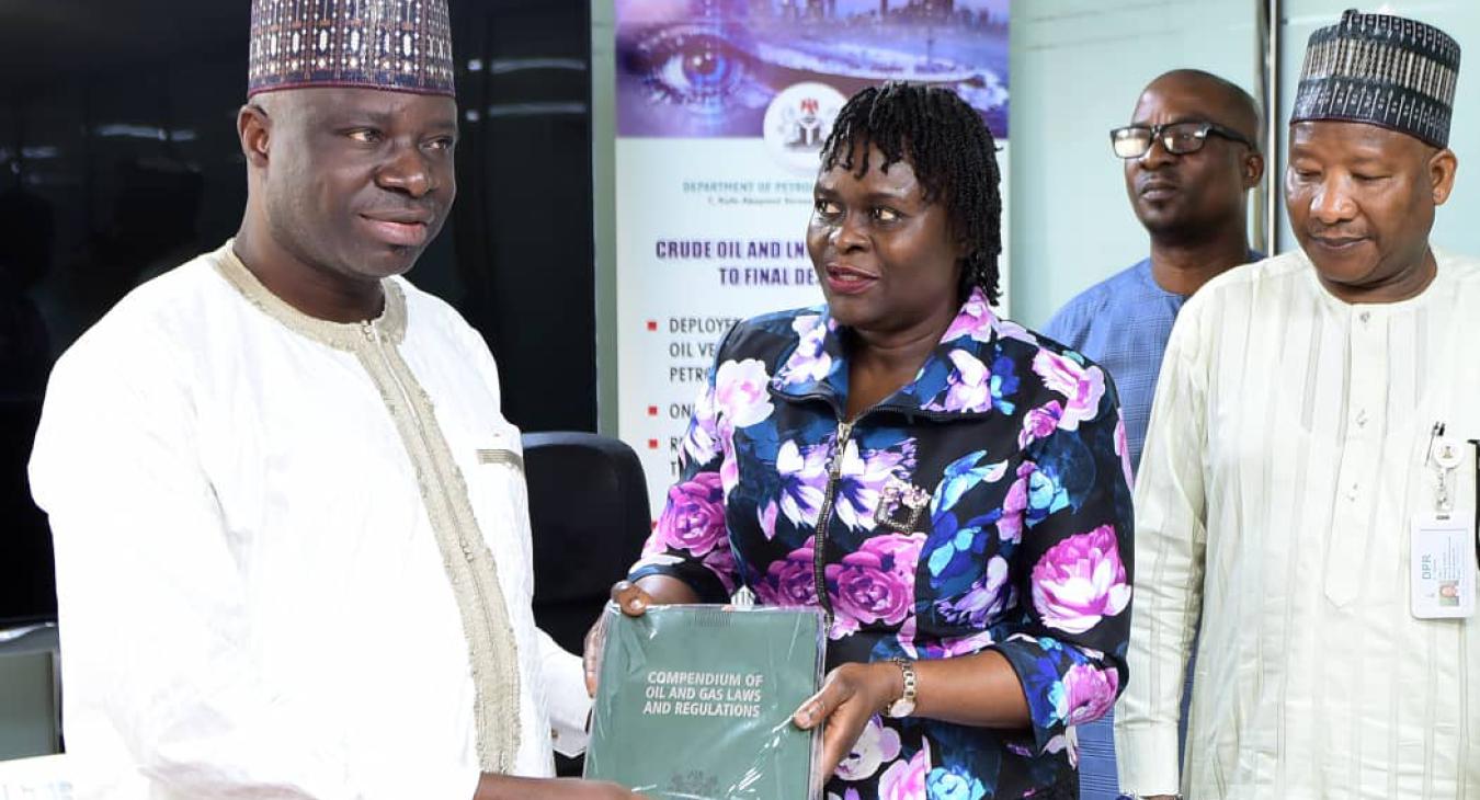 Senate Committee on ICT & Cybersecurity visits Department of Petroleum Resources